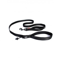 EZYDOG Soft Trainer Leash Black Color 超軟外出訓練繩 (黑色)  25mm X183cm